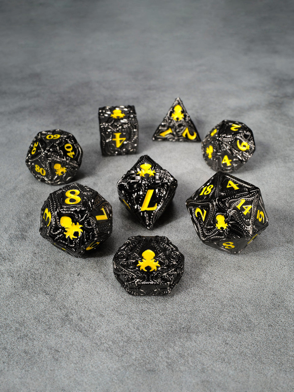 Kraken's Reach: Demonic Reach 8pc TTRPG Dice Set